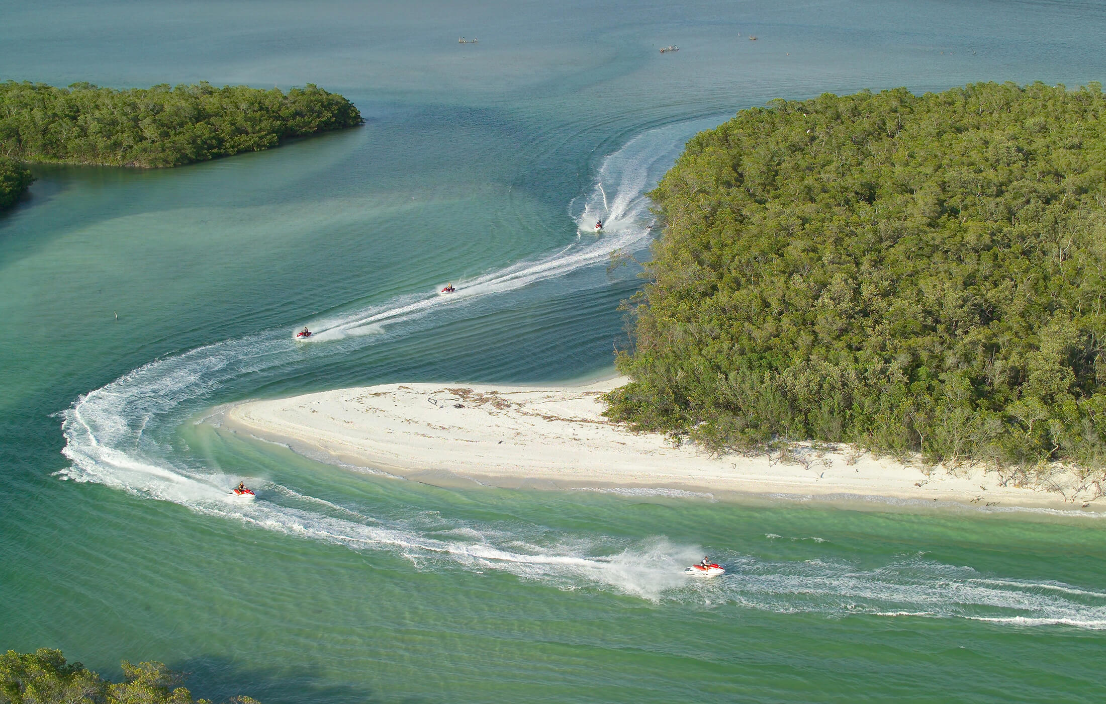 Guided WaveRunner Tours | Marco Island & Naples Beach Water Sports | We